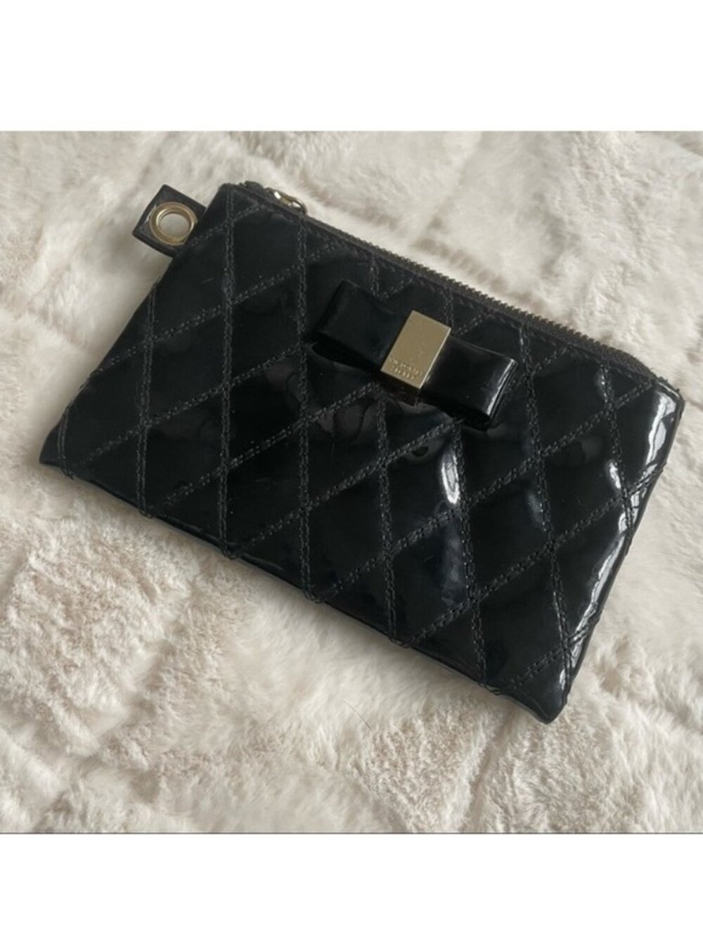 Victoria's Secret | Black Quilted Cosmetic Bag